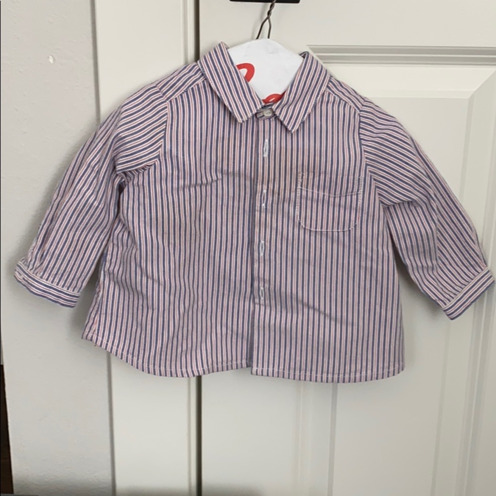 Bonpoint Baby formal long sleeve button up
